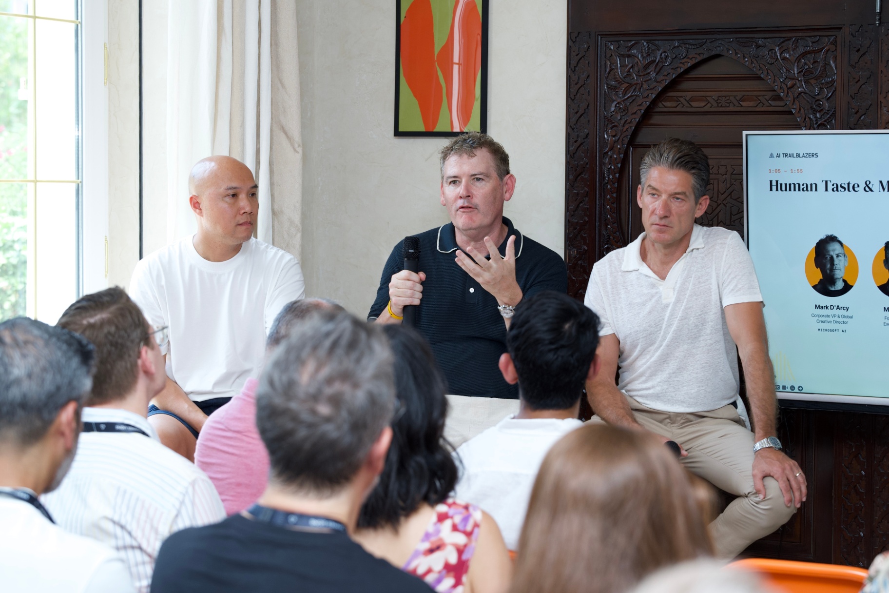 Human Taste & Machines panel with Mark D'Arcy of Microsoft AI at the Cannes summit